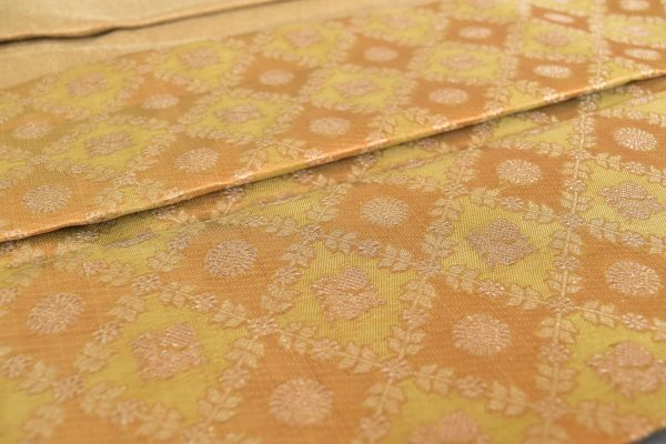 Gold Shade Pure Kanchipuram Silk Saree - Image 5