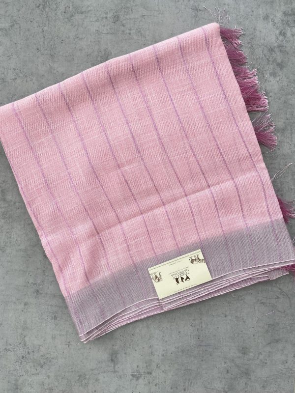Semi Linen Casual Saree